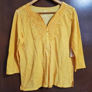 St John's Bay | Yellow Blouse